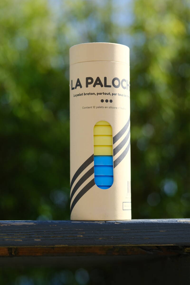 Silicon'Palet, Le jeu de palets en silicone Jaune et Bleu - Cadetel