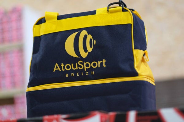 Sac spécial boules Bretonnes Navy / Jaune - AtouSport