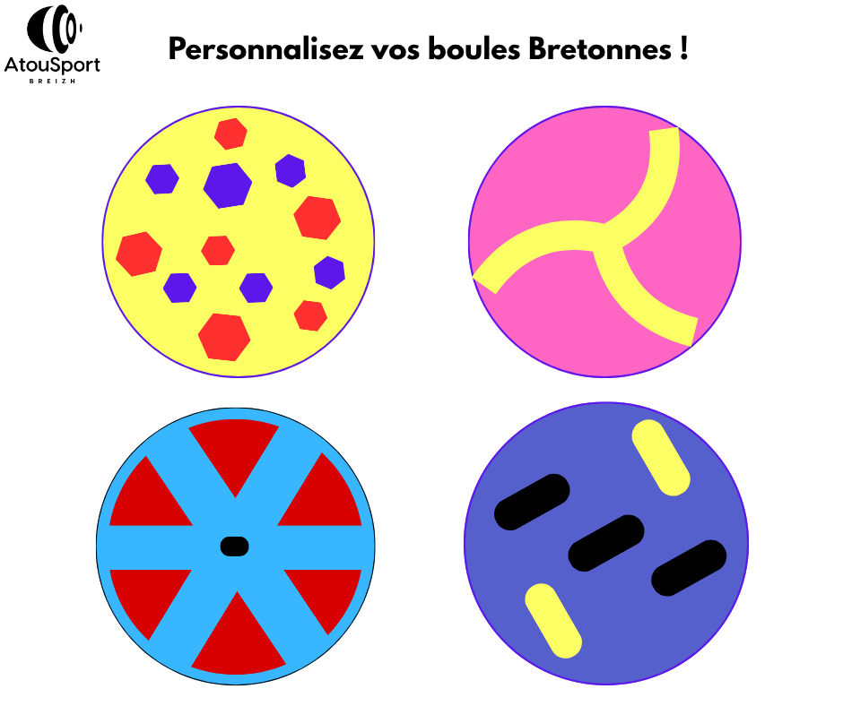 Commande spéciale - Boules Bretonnes Perfetta - Couleur sur-mesure