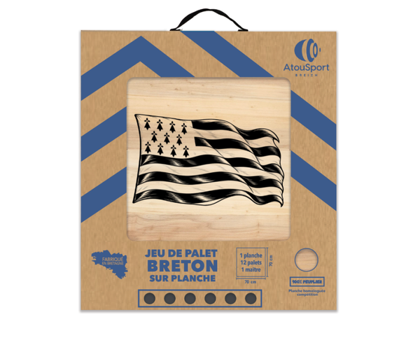 Palets Breton - Kit planche Gwenn-ha-Du (V2) + palets - AtouSport