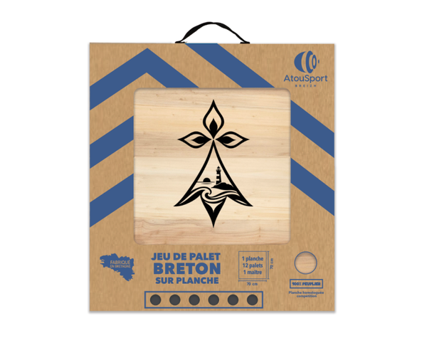 Palets Breton - Kit planche Hermine + palets - AtouSport
