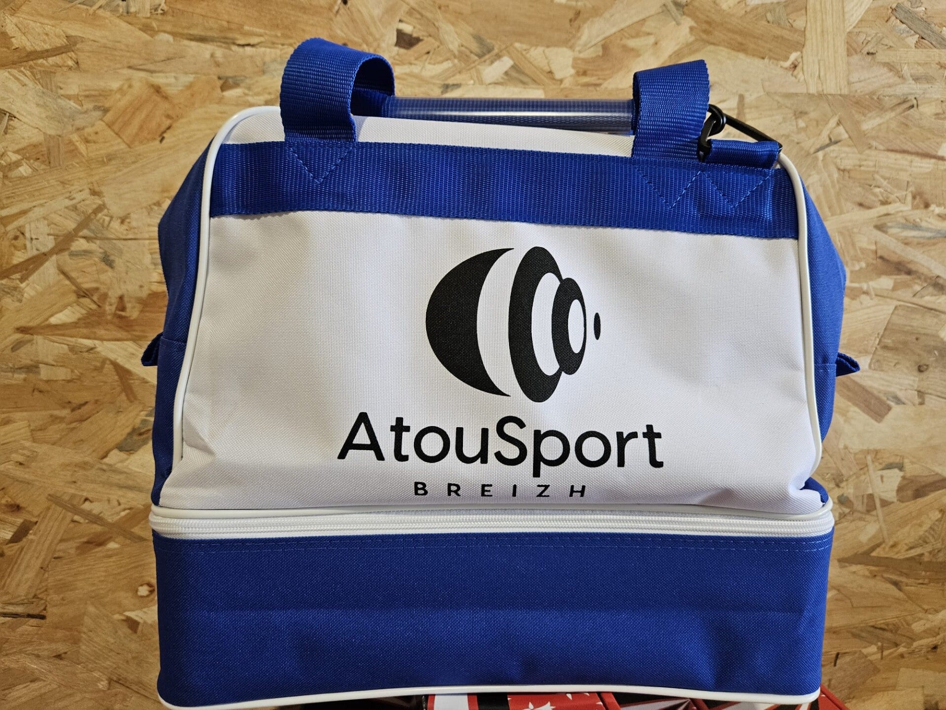 Sac spécial boules Bretonnes Bleu / Blanc - AtouSport