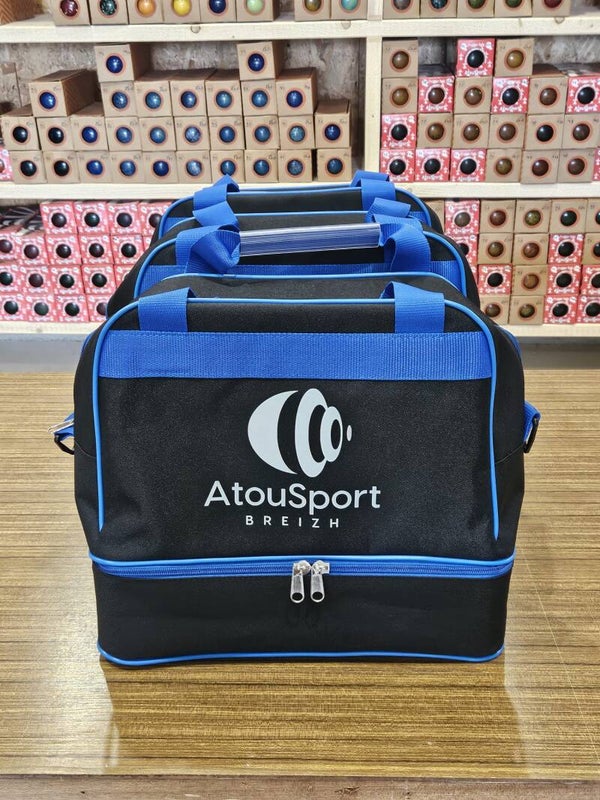 Sac spécial boules Bretonnes - Noir / Bleu