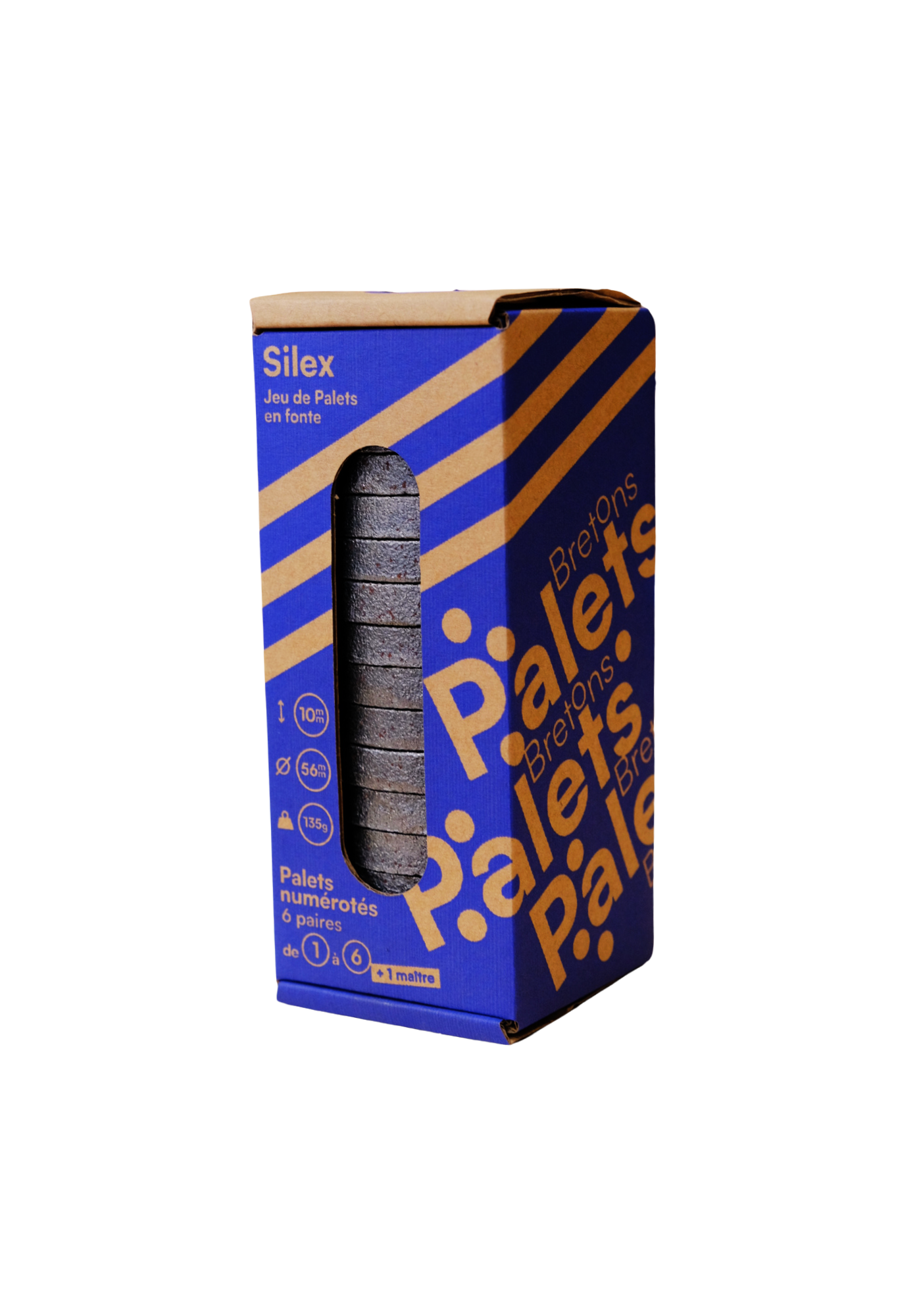 Palets Breton "SILEX" - en fonte pulvérisée - AtouSport