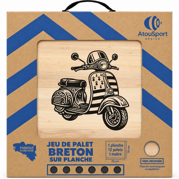 Palets Breton - Kit planche Vespa + palets - AtouSport