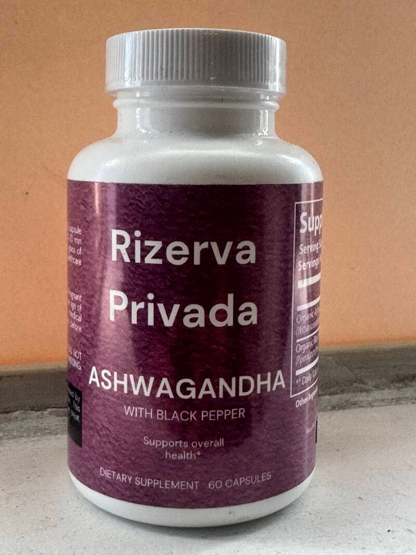 Ashwaganda 650mg with black pepper