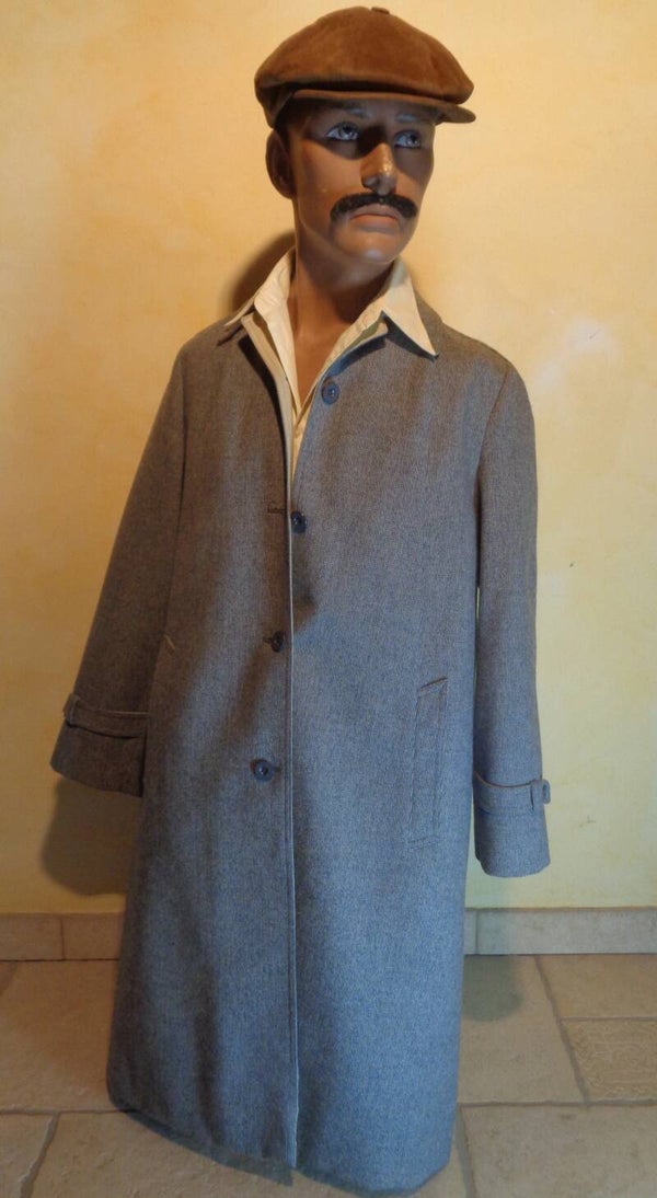 H673 : Manteau gris T.L