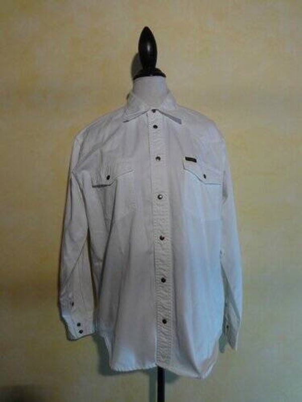 H207 : Chemise jean Wrangler 90's T.L