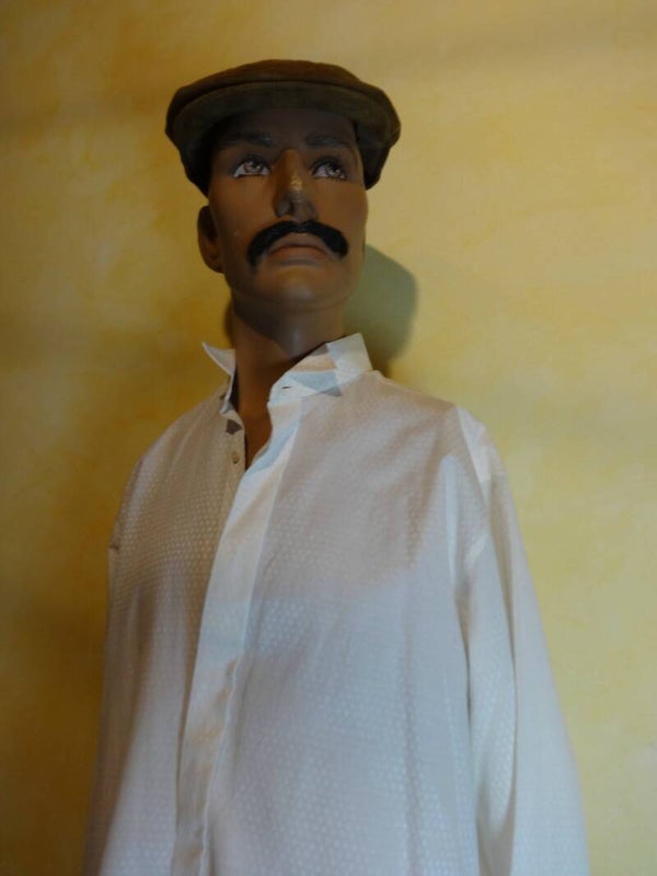 H278 : Chemise blanche Saint Laurent T.41