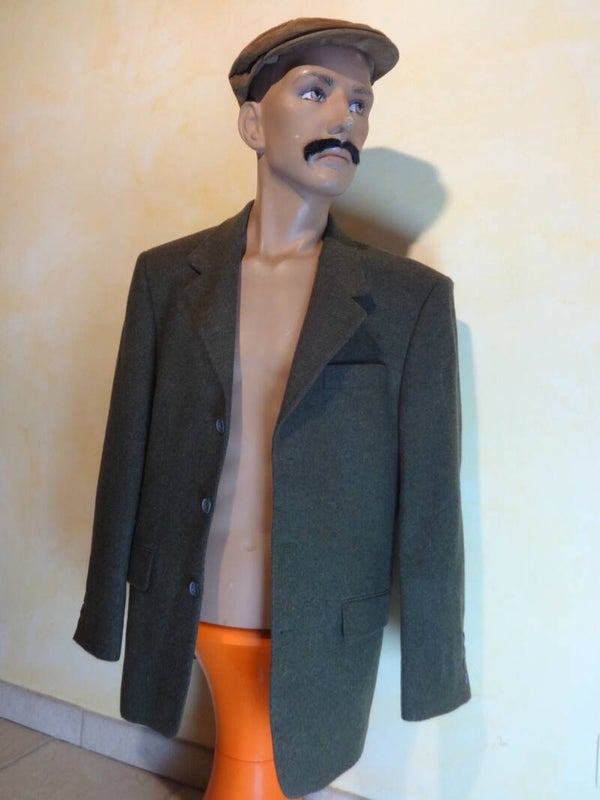 H318 : Veste laine 80's T.L