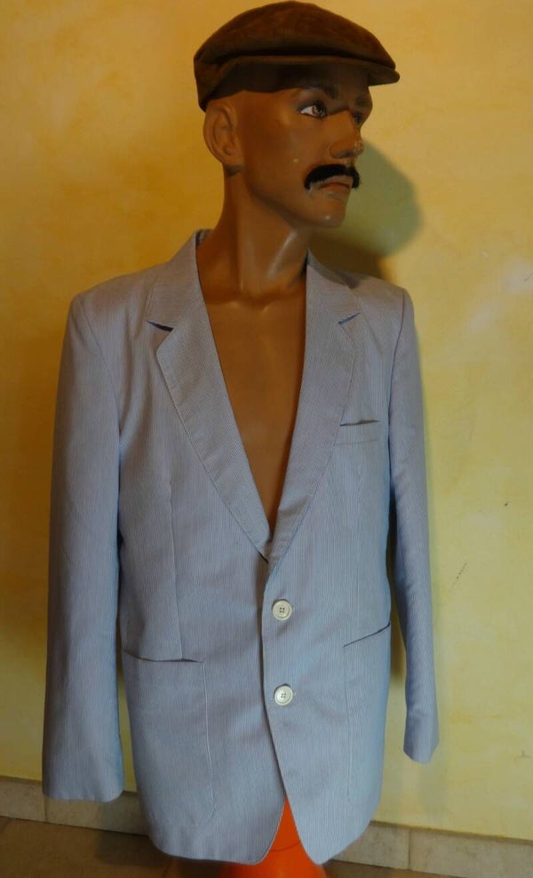 H482 : Veste rayée T.M