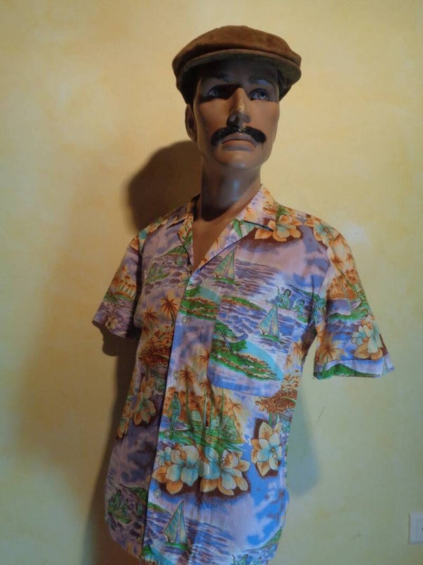 H656 : Chemise tropicale T.S
