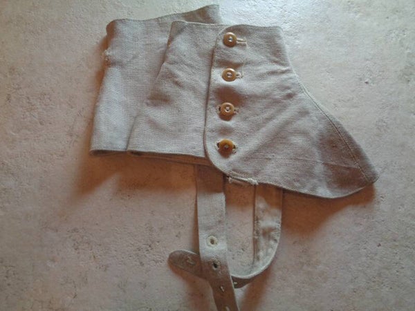 A2653 : Guêtres coton 30's