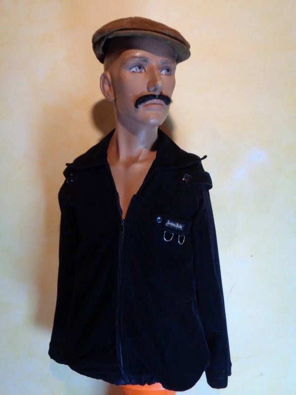 H528 : Blouson velours 90's T.L