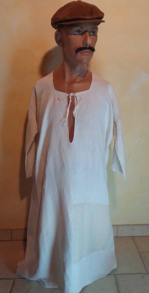 H852 : Sous chemise 1900 T.L