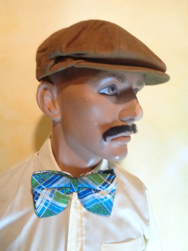 A4091 : Noeud paillon soie Ted Lapidus 70's