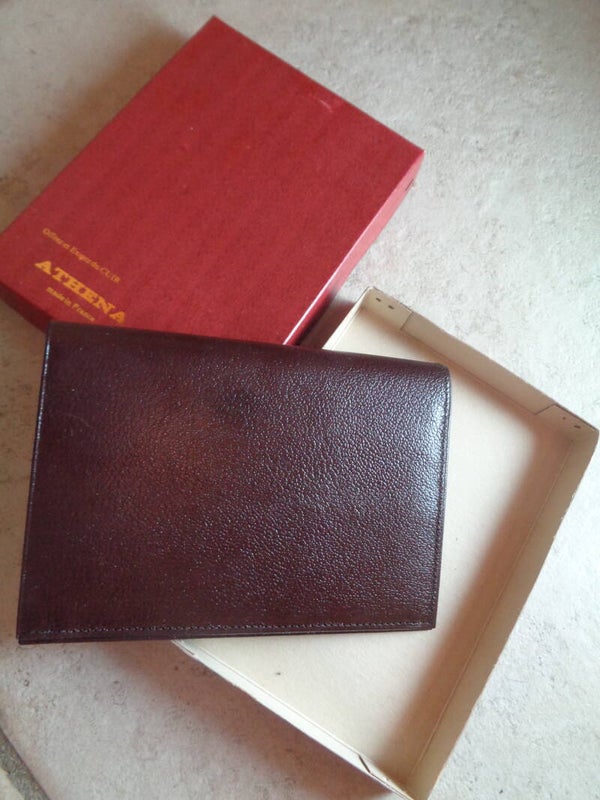 A4419 : Portefeuille cuir 60's