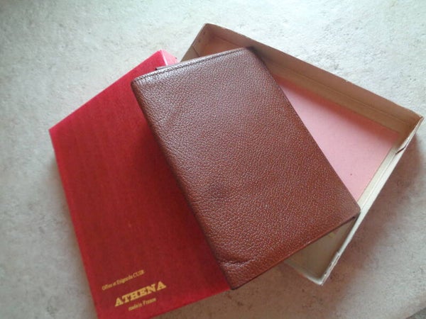 A4414 : Portefeuille cuir 60's