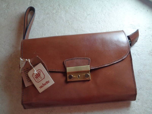 S2227 : Pochette vachette 60's