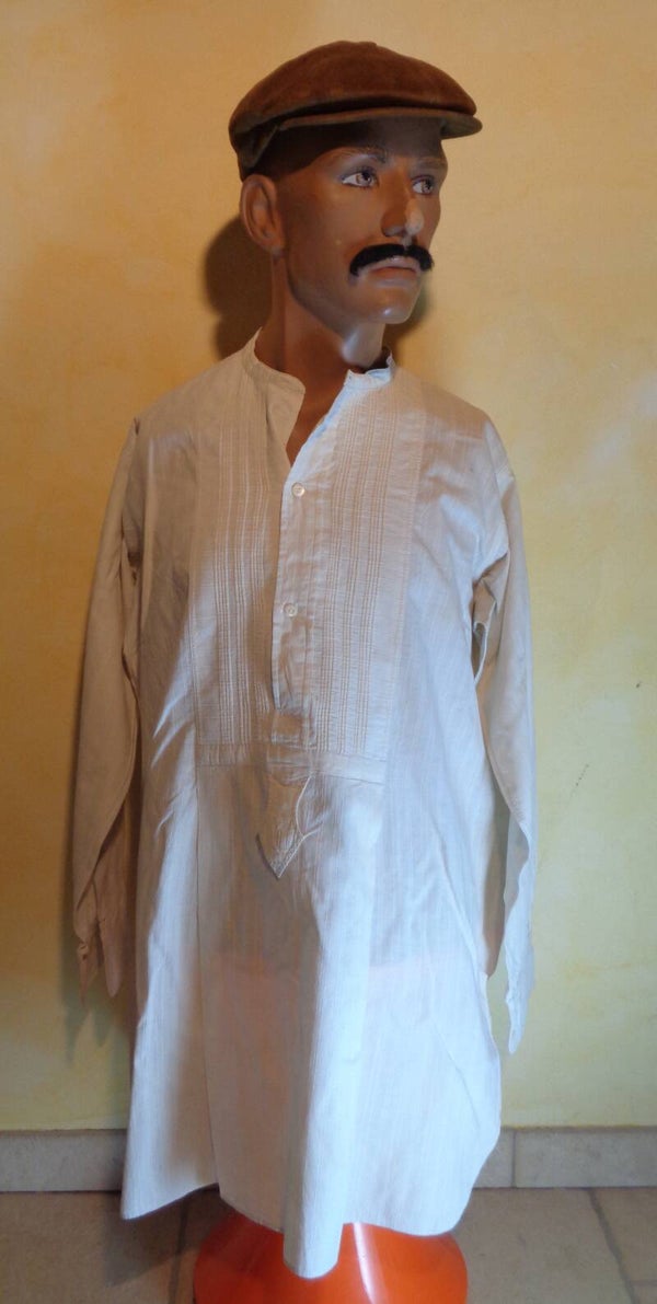 H1620 : Chemise plastron 1900 T.S