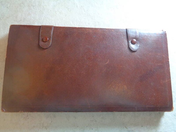 A3333 : Porte documents cuir 50's