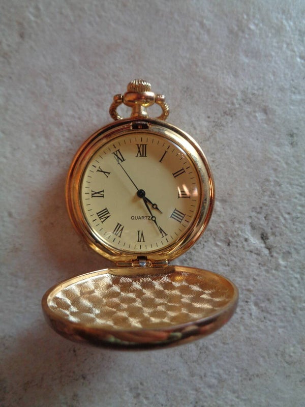 Bi1830 : Montre de Gousset dorée