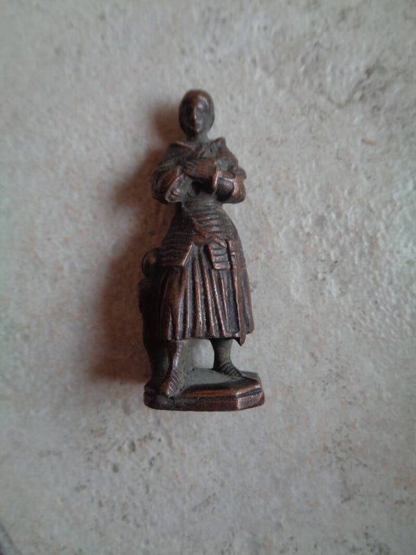 Cu2323 : Statuette Jeanne D'arc
