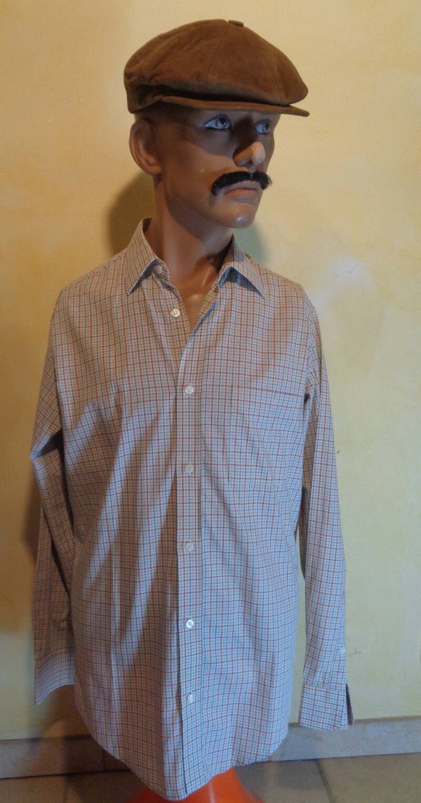 H160 : Chemise carreaux 70's T.M