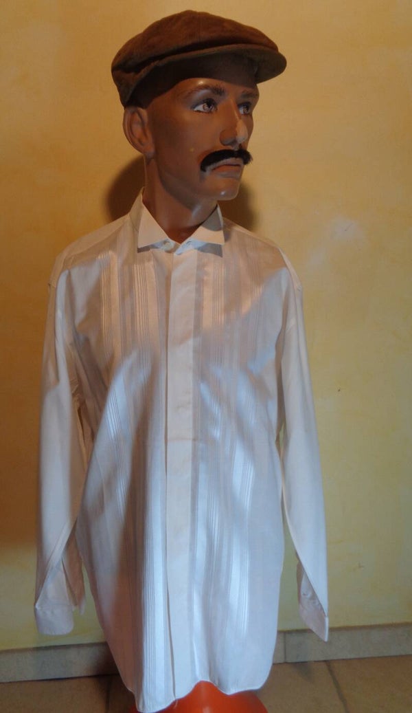 H091 : Chemise chic 70's T.l