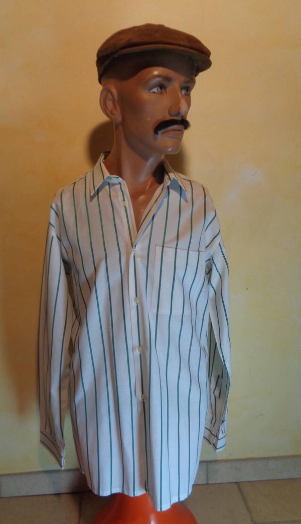 H193 : Chemise rayée Cardin T.L