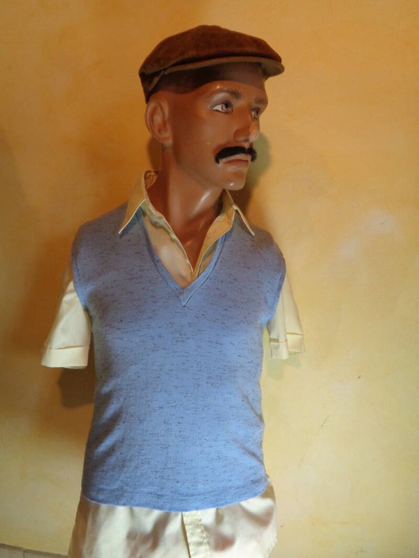 H214 : Pull sans manches 60's T.M