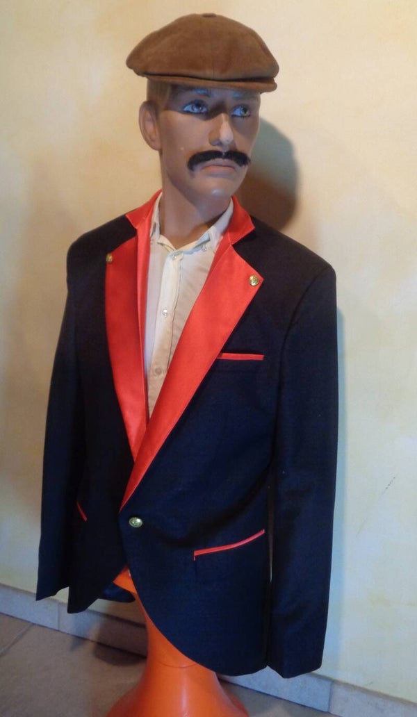 H881 : Veste bi-colore T.M