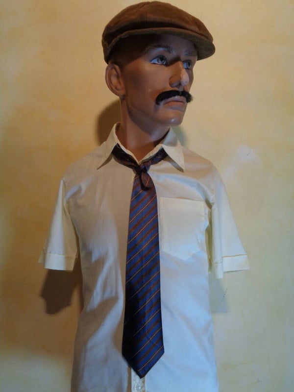 A3637 : Cravate rayée 70's