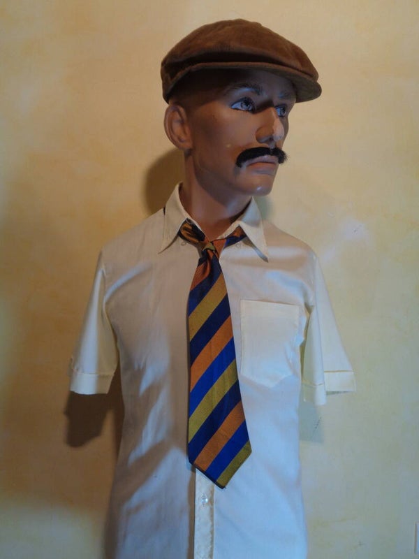 A3458 : Cravate 70's rayée