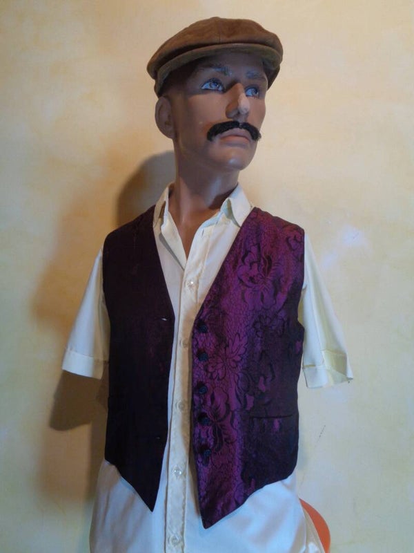 H787 : Gilet soie T.S