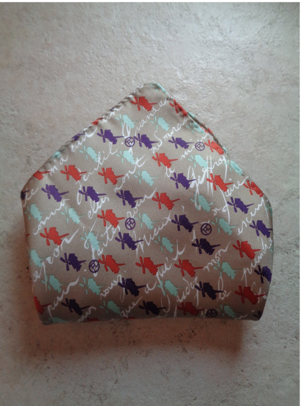 A3415 : Pochette soie moulins