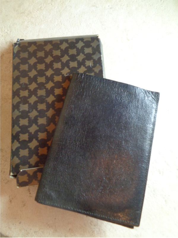 A4405 : Portefeuille cuir 60's