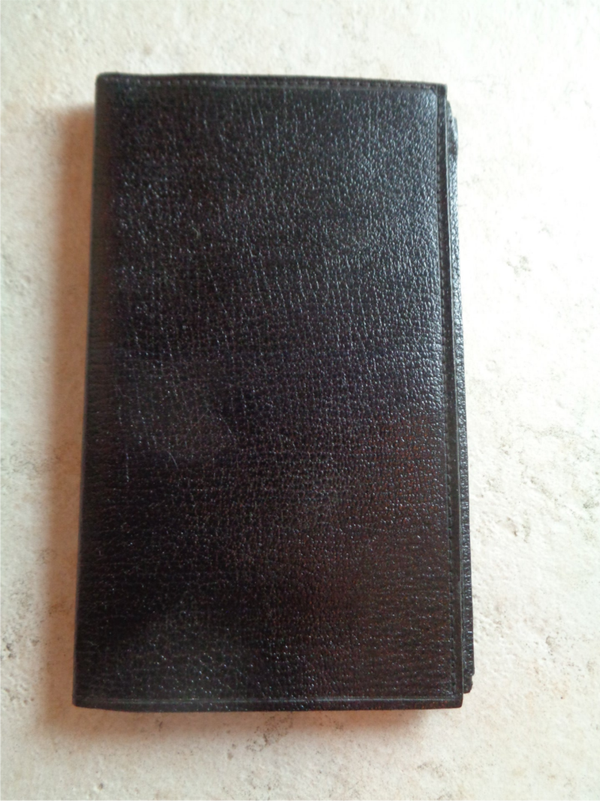 A4409 : Portefeuille cuir 60's