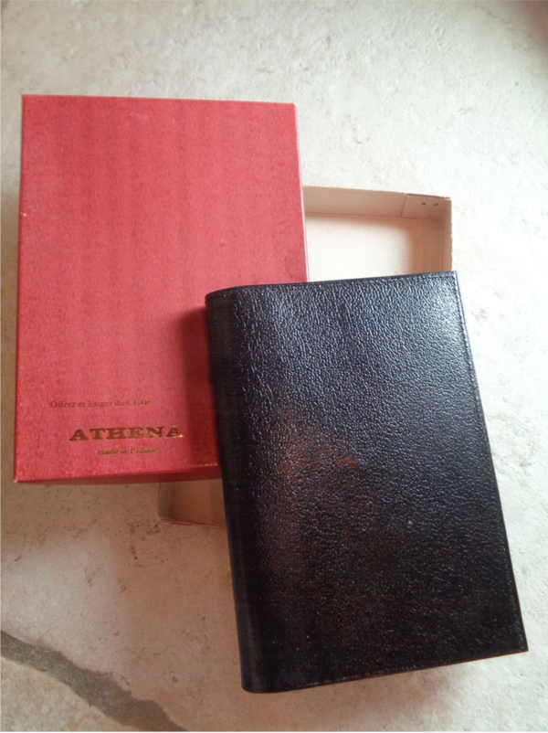 A4406 : Portefeuille cuir 60's