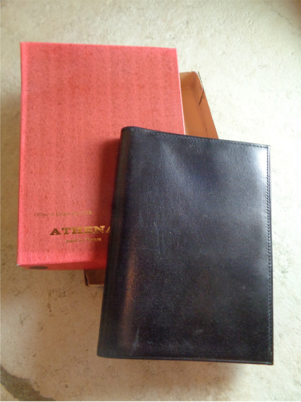 A4407 : Portefeuille cuir 60's