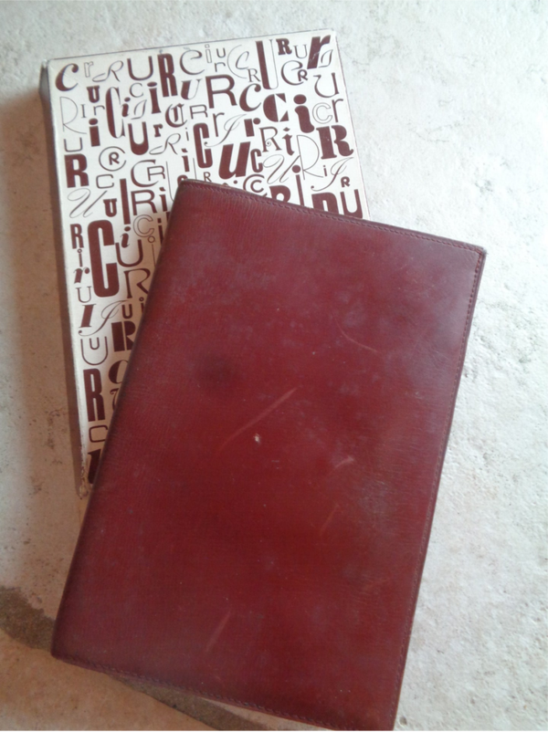 A4417 : Portefeuille cuir 60's