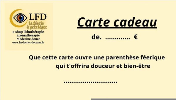 Cartes cadeaux