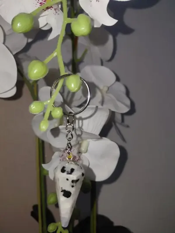 🌙 Porte-clés en Pierre de Lune