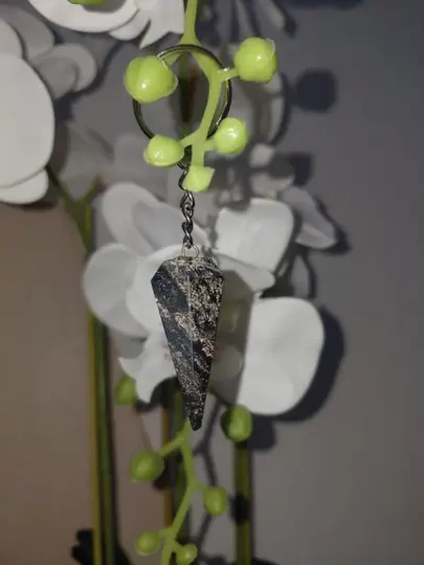 🖤 Porte-clés en Hématite