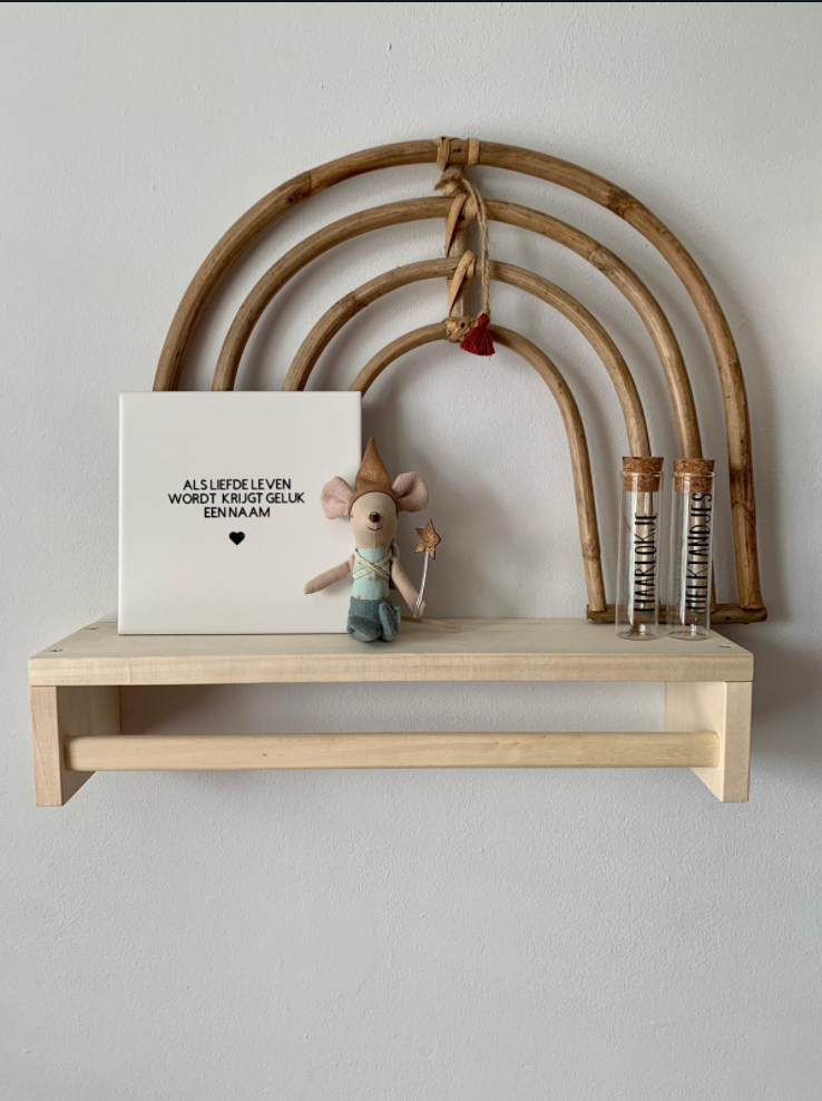 Tegel Als liefde leven wordt, krijgt geluk een naam ღ