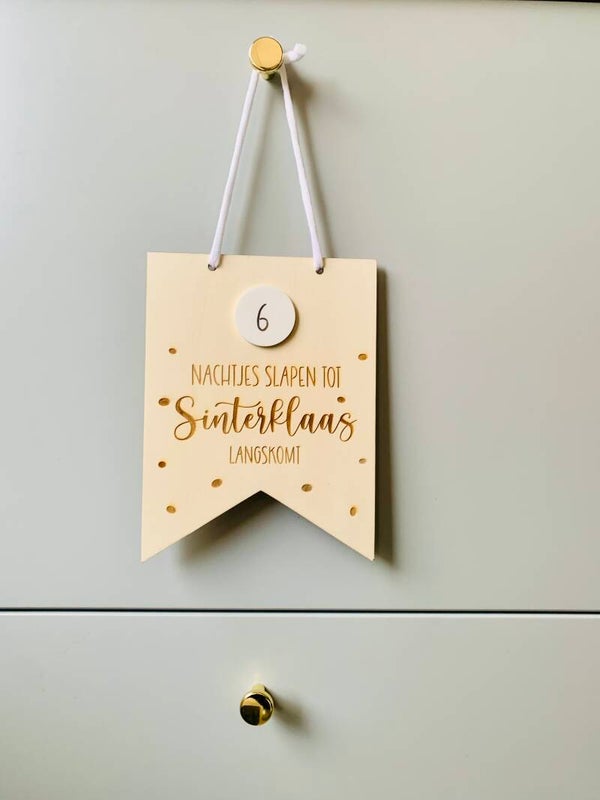 Vaantje met nachtjes slapen sinterklaas