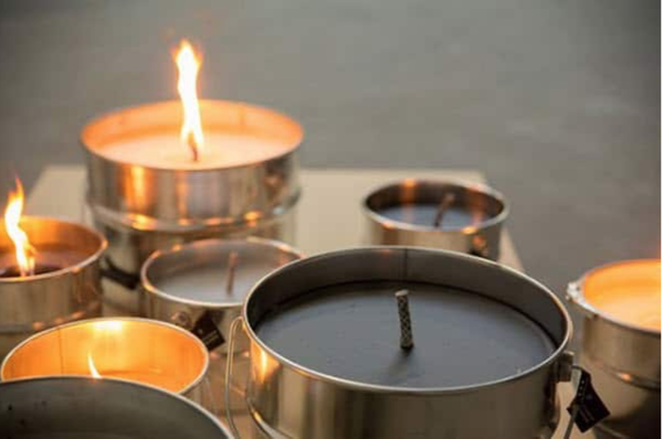 Tuinkaars blik klein