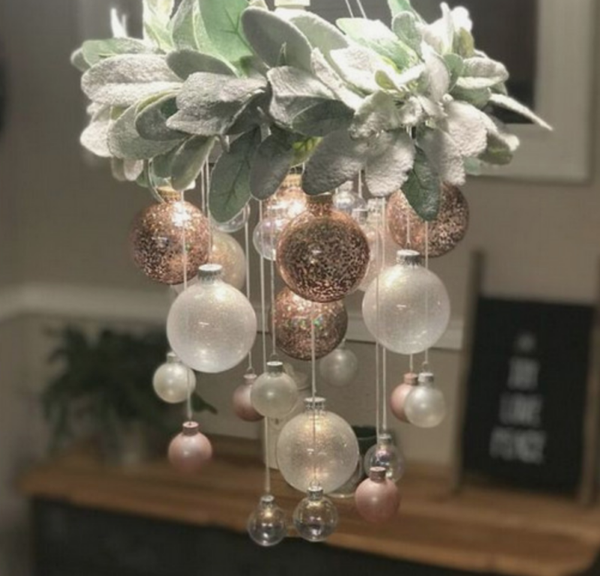 Kerstworkshop plafondkrans