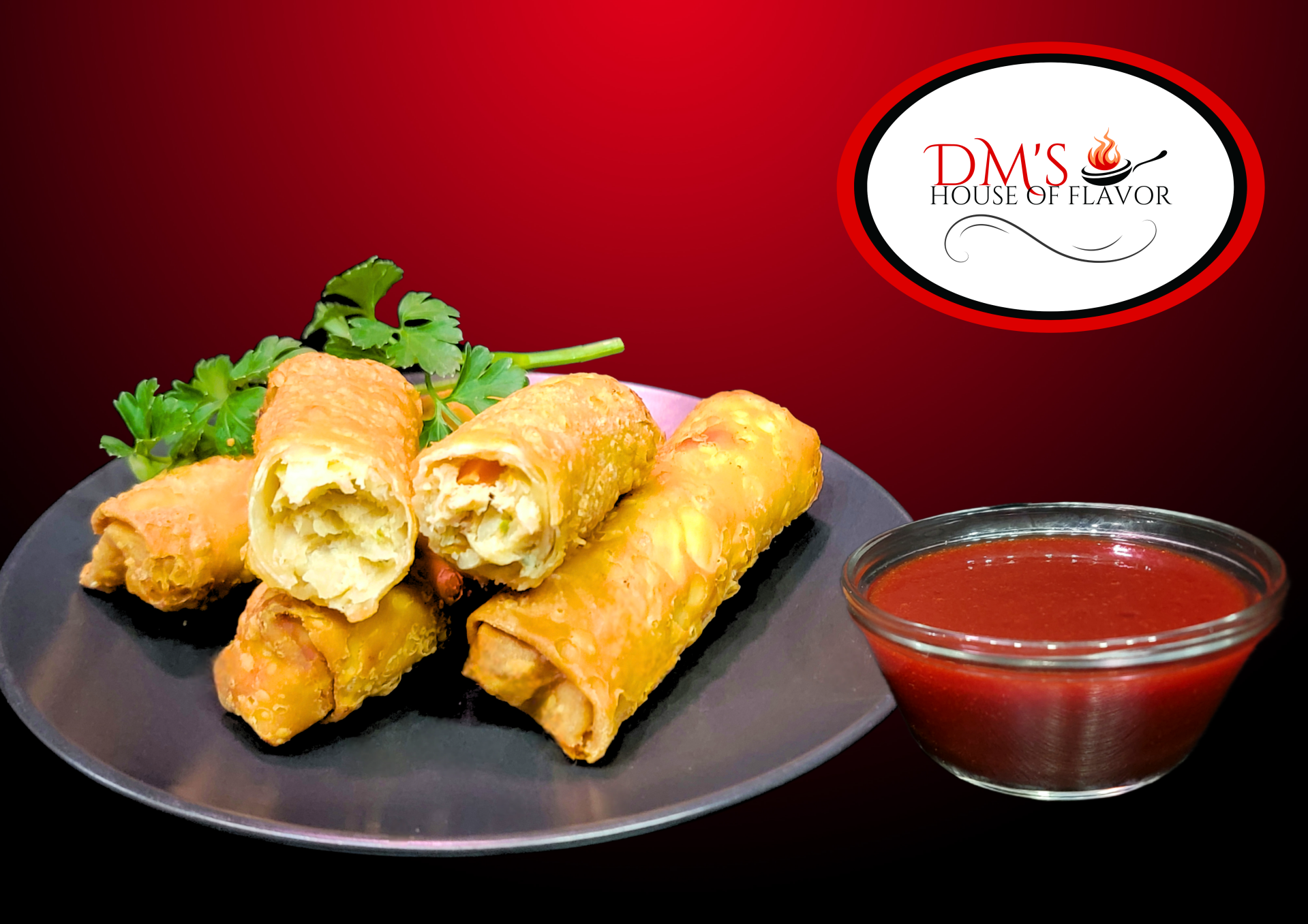 Chik'n Egg Rolls