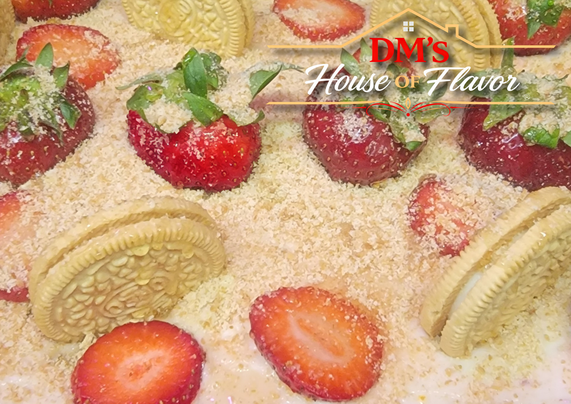 Strawberry Cheesecake Oreo Pudding